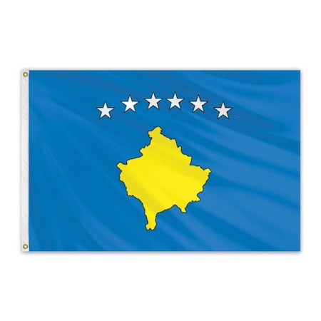 Kosovo Outdoor Nylon Flag 3'x5'